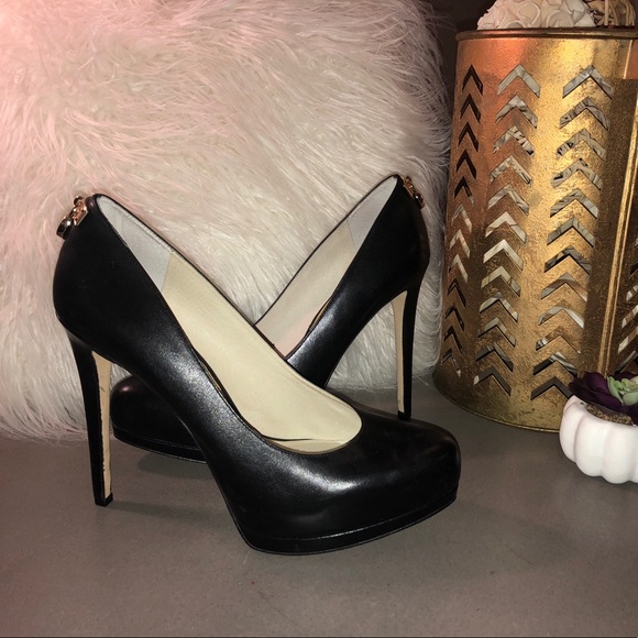 michael kors hamilton platform pumps